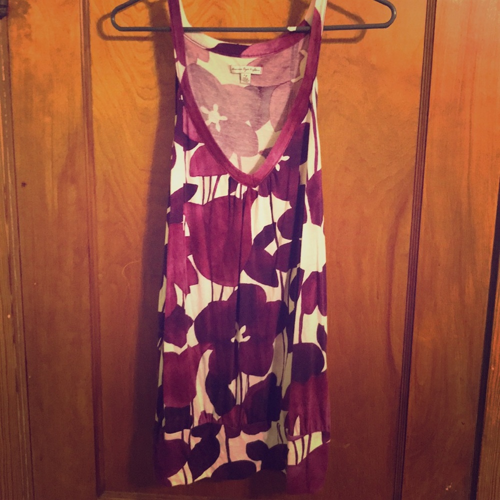Floral tank top